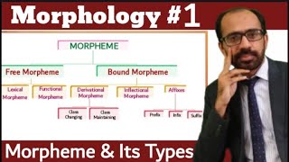 Morphology Part 1  Morpheme amp Its Types Morpheme Vs Morph  Linguistics  Muhammad Tayyab [upl. by Lainey4]