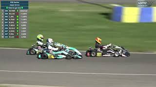 2024 Iame Euro Cup Senior Heat C E [upl. by Dnomrej]