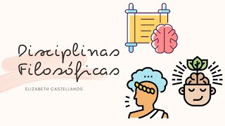 Disciplinas Filosóficas 💭  Filosofía  Elizabeth Castellanos [upl. by Notsle]