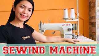 How to use a sewing machine  Sewing Tips Easy for Beginners TAGALOG Singer 131c  ♥️ Angel Po [upl. by Larrie]