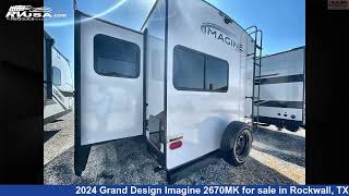 Stunning 2024 Grand Design Imagine Travel Trailer RV For Sale in Rockwall TX  RVUSAcom [upl. by Ttevi]