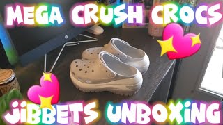 Mega Crush Crocs Jibbets Unboxing [upl. by Rocher144]