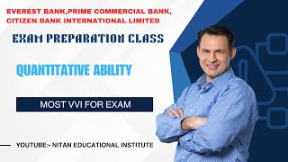 Private Bank Exam Preparation Class Most VVI for Exam Quantitative Ability [upl. by Aititil]