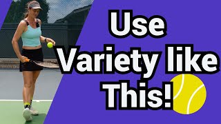 How to add variety to your tennis game [upl. by Gillmore94]