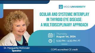 Ocular and Systemic Interplay in Thyroid Eye Disease A Multidisciplinary Approach [upl. by Annyrb]