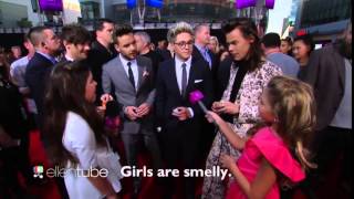 Sophia Grace amp Rosie Hit the AMAs Red Carpet 2015 One Direction [upl. by Giulietta282]