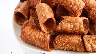 How to make authentic Sicilian cannoli shells video reipe [upl. by Yrkcaz]