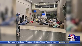 SLC Airport passengers experience flight frustrations amid global tech outage [upl. by Notac]