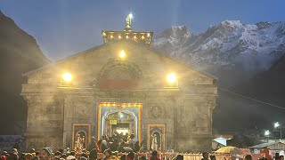 Shri Kedarnath Aarti🙏 devbhoomiuttarakhand devotional kedarnath kedarnathtemple [upl. by Ennaeilsel171]