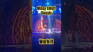 Missy Elliott work it live 2024 shorts workit missyelliott throwback [upl. by Holihs]