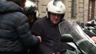 Depardieu fined for drunk driving [upl. by Nauqaj65]