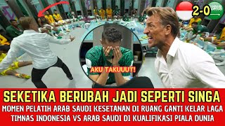 🌍NAIK DARAH  Keok Dari Tim Sekelas Timnas Pelatih Arab Saudi CERAMAHI Pemainnya  Singgung Ranking [upl. by Nitsruk]