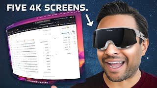 Visors First Walkthrough  Worlds lightest EVER 4K per eye headset [upl. by Erodoeht]