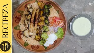 Perfect Dinner Recipe BBQ Platter Chicken tikka Malai Botti Seekh kabab Recipe  Recipeza [upl. by Hgeilyak]