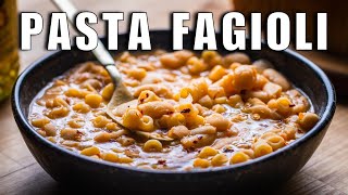 AUTHENTIC PASTA E FAGIOLI  Grandmas Recipe [upl. by Ahrens]