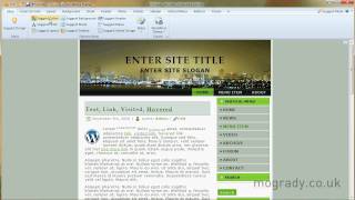 Artisteer Tutorial WordPress 114 Introduction [upl. by Sidonie947]