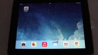 Como resetear formatear reiniciar a fabrica iPad iOS 7 2014 [upl. by Senn]