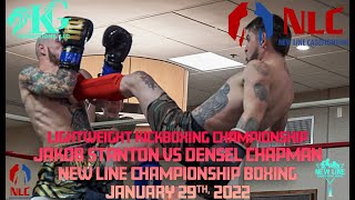 Densel Chapman vs Jakob Stanton [upl. by Rratsal]