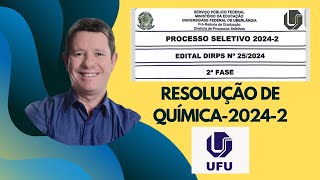 RESOLUÇÃO DA UFU 2° FASE 242 [upl. by Ainocal]