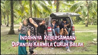 Indahnya Kebersamaan Di Pantai Karmila Putih Doh Kec Cukuh Balak Kab Tanggamus [upl. by Saire]