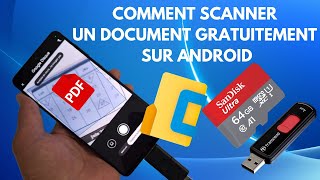 Comment numériser et partager gratuitement un document PDF depuis un téléphone mobile [upl. by Archibald]