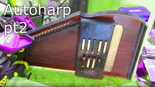 Autoharp  Restoring Part 2  Can it glue [upl. by Mavilia]