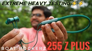 Boat Rockerz 255 Z Plus Neckband Detailed Review ⚡⚡ Best Neckband Under 1500 [upl. by Kella]