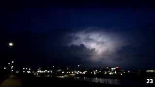 Heftiges Gewitter um Hamburg 22052014 [upl. by Eelynnhoj]