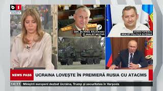 NEWS PASSUCRAINA LOVEȘTE ÎN PREMIERĂ RUSIA CU ATACMS RUSIA RĂSPUNDE NUCLEAR DACĂ ESTE ATACATĂ P3 [upl. by Anayk]