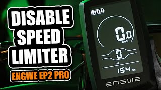 ENGWE EP2 PRO UNLOCK SPEED SETTINGS ON YL80C DISPLAY PLUS FULL SET UP GUIDE [upl. by Nasas435]