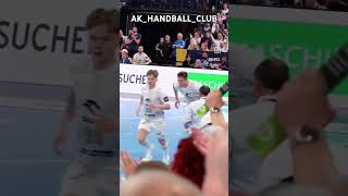 Best jump shot in handball 💫🥅 bestofhandball handball trending handballhighlights sportsball [upl. by Iznil]