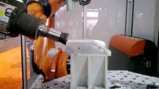 Kuka robot milling [upl. by Alvira60]