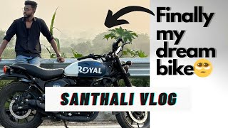 Finally nawa bike kiring huiyena 😍imarandi vlogs santhali vlog [upl. by Linc]