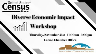 Diverse Economic Impact Workshop With The US Census Bureau Part 2 [upl. by Leummas89]