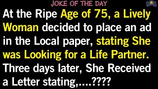 🤣Best Jokes  quotA 75YearOld’s Search for Love Takes an Unexpected Turnquot [upl. by Ainot]