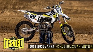 First Impressions 2018 Husqvarna FC 450 Rockstar Edition [upl. by Grunberg]