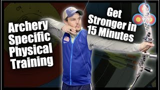 Archery Holding SPT  Lets Get Stronger Together in 15 Minutes with Your Own Bow [upl. by Wina]