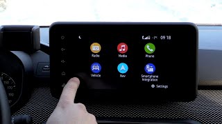 Dacia Media Nav 2021  System functionality [upl. by Anitsua334]