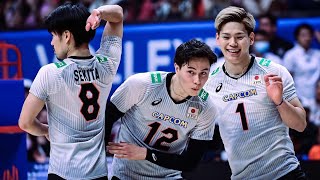 JAPAN VS CHINA SET 1 MEN’S VOLLEYBALL VNL2023 龍神NIPPON July 4 2023 [upl. by Anahc]