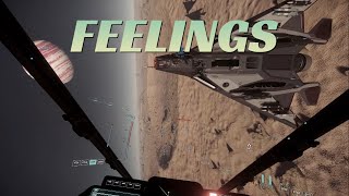 Star Citizen  FEELINGS  Group Lowfly 4K Tobii 5 [upl. by Ewnihc]