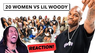 HES BACK 20 WOMEN VS 1 LIL WOODY TPindell Reacts [upl. by Silvana]