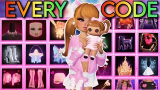 NEW CODES 24 FREE ITEMS EVERY CODE IN DRESS TO IMPRESS  Roblox Dress To Impress November 2024 [upl. by Sharity]