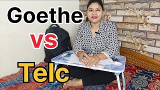 Goethe vs Telc German exam learngermanwithyogeeta deutschland germany exam germanvideo 🇩🇪🇮🇳🇮🇳🇩🇪 [upl. by Bran]