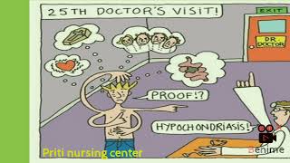 Hypochondriasis n Psychiatric nursing in hindiEng  complete mental health nursing  gnm २nd yr [upl. by Alodi]