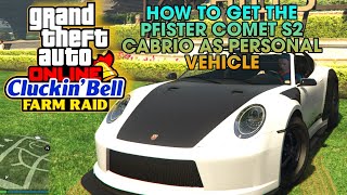 HOW TO GET THE PFISTER COMET S2 CABRIO IN GTA ONLINE [upl. by Shyamal672]