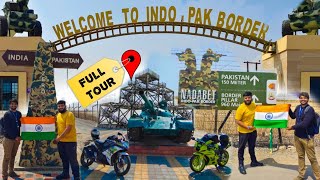 Nadabet  IndoPak Border zero line  Border  Museum  Temple  Adventure Park  Full Tour [upl. by Kela]