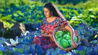 Cabbages 🥬 for chicken kottu🍗 potato cheese rolls pineapple salad amp more [upl. by Ratep26]