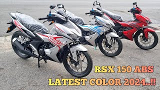 HONDA RSX150 ABS New Color  2024 Simple Review [upl. by Asille715]