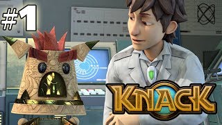 Knack Gameplay Walkthrough Part 1  Chapter 1 and Intro PS4 Gameplay 1080p HD [upl. by Whitford744]