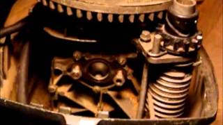 OMC fix jet carburetors part 9 of 10 Motor displayed 1968 Johnson 6hp [upl. by Archibald]